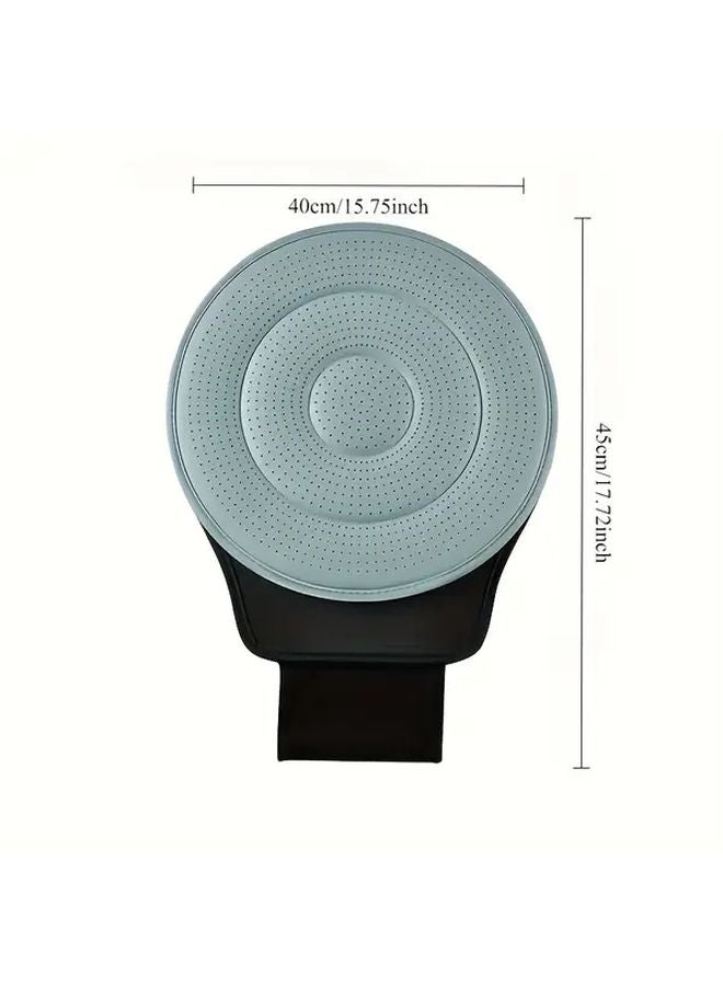 2pcs Mint Green Ergonomic 360 Rotating Car Seat Cushion Anti Slip Comfort for Long Distance Drivers - Image 3